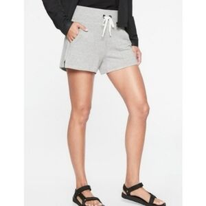 Athleta | Bliss Nirvana Shorts High Rise Pull-On Short Loungewear Grey Size S